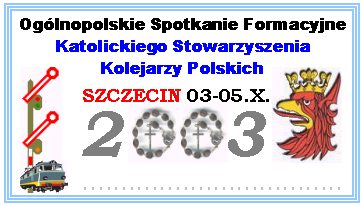 Bilet pamiątkowy z 2003 roku